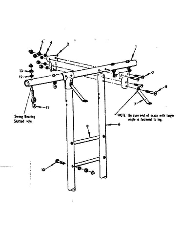 Top bar assembly no. 12