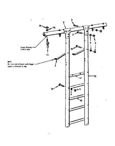 Top bar assembly no. 15