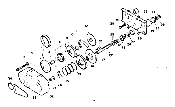 Torque converter drive