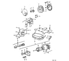 Briggs & Stratton 402707-0146-02 alternator and starter motor group diagram
