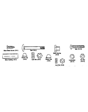 Screws and washers