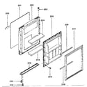 Norcold DE-251D door diagram