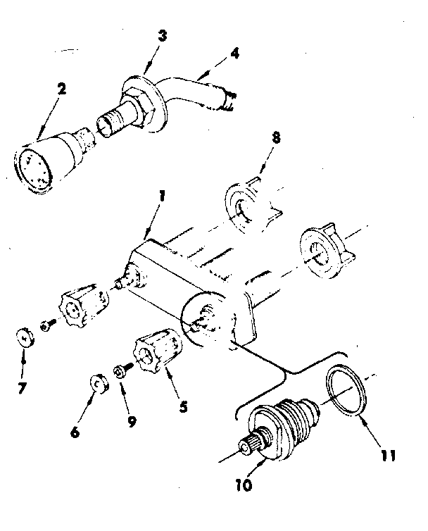 Shower valve