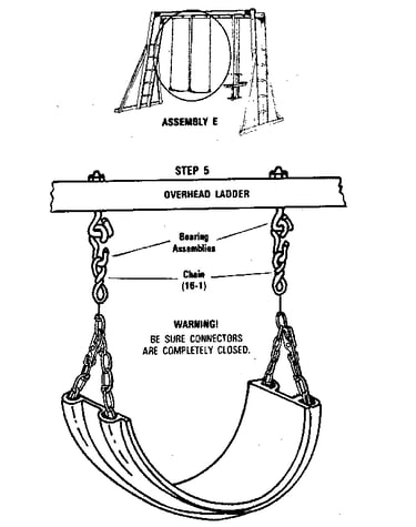 Assembly e - swing assembly hardware bag # 94401