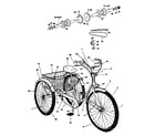 Sears 45137 EXPLORER unit parts diagram