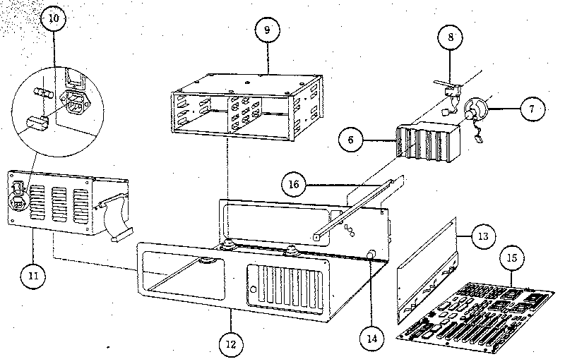 DRIVE HOUSING ASSEMBLY