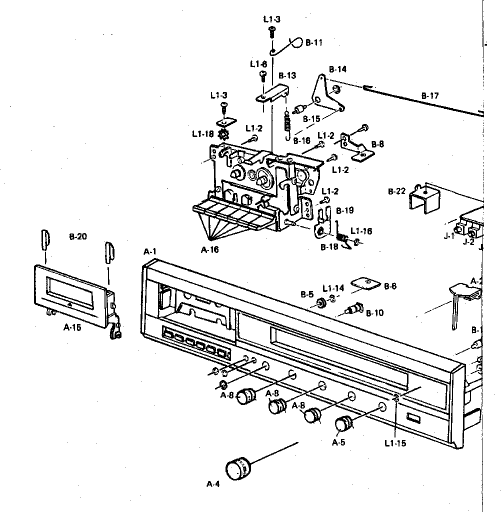 Cabinet chassis part
