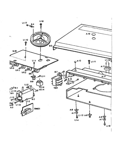 Cabinet chassis part