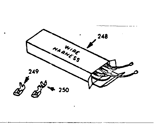 Wire harness and components