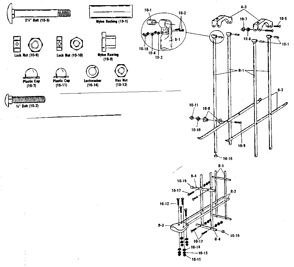 Glide ride assembly #94208