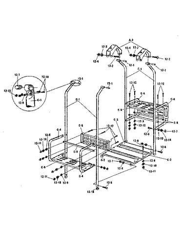 Lawn swing hardware bag #95614