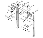 Kenmore 2338498450 mounting system diagram