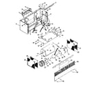 Kenmore 2338498450 blower module diagram