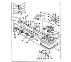 Kenmore 1753490180 nozzle and motor assembly diagram
