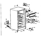 Kenmore 5648631180 cabinet parts diagram