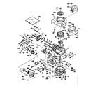 Craftsman 53685624 basic engine diagram