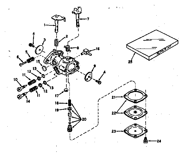 CARBURETOR NO. 630986