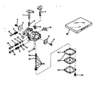 Craftsman 53685624 carburetor no. 630986 diagram