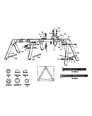A-frame hardware assembly #93713