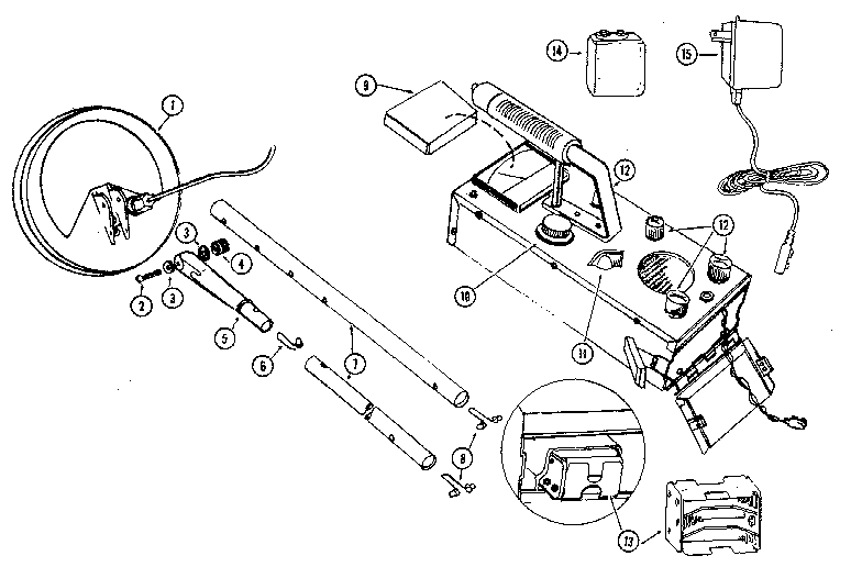 Push button g.e.b., and tr/discriminator