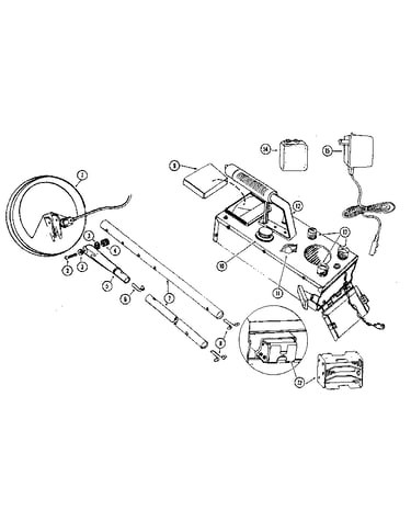Push button g.e.b., and tr/discriminator
