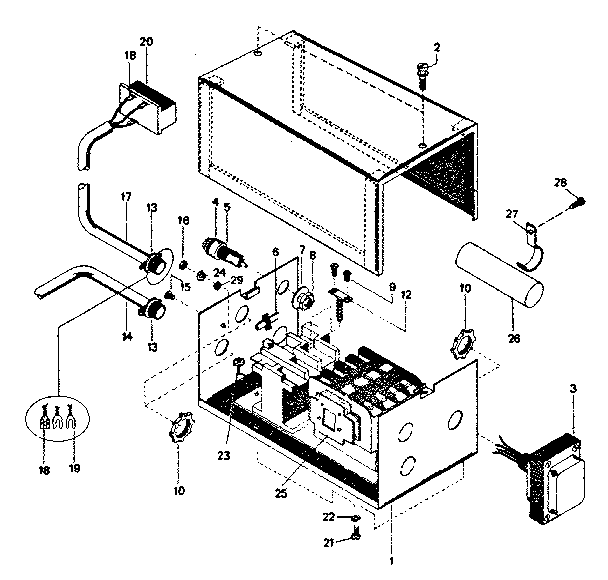 Magnetic starter assembly