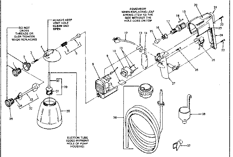 Replacement parts