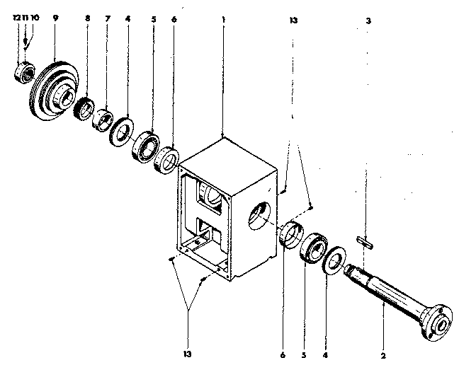 Head stock assembly