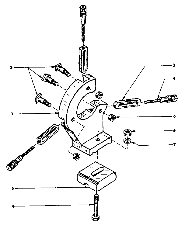 Steady rest assembly