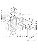 Machine stand assembly