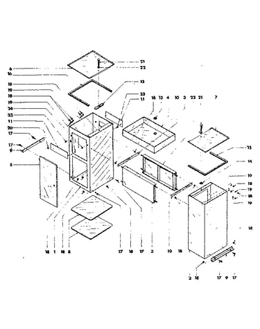 Machine stand assembly