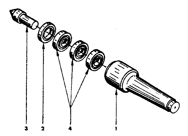 Revolving center assembly