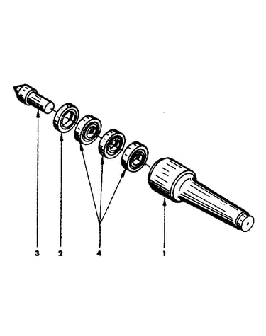 Revolving center assembly