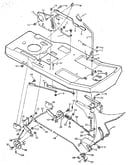 Blade housing suspension