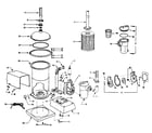 Sears 167430384 replacement parts diagram