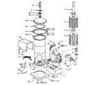 Sears 167430585 replacement parts diagram