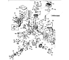 Tecumseh HS50-67124D replacement parts diagram