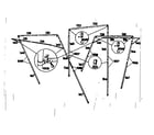 Sears 30877005 frame assembly diagram