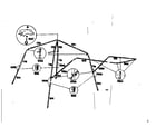 Sears 30878952 frame assembly diagram