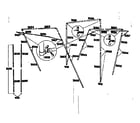 Sears 30879300 frame assembly diagram
