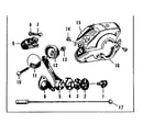 Sears 502459730 shifter assembly diagram