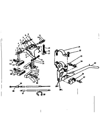 Front & rear caliper hand brake