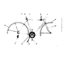 Sears 502473520 frame assembly diagram