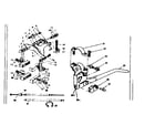 Sears 502474622 front & rear caliper hand brake diagram