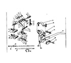 Sears 502474740 front and rear caliper hand brake diagram