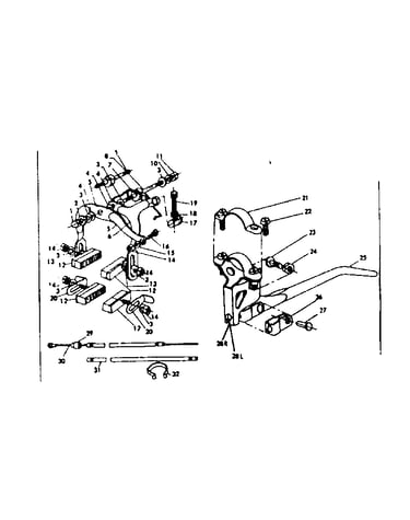 Front and rear caliper hand brake