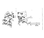 Sears 502477710 front & rear caliper hand brake diagram