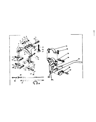 Front and rear caliper hand brake