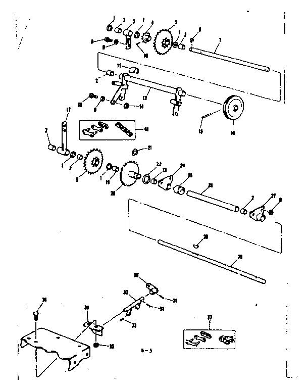 Axle support assembly
