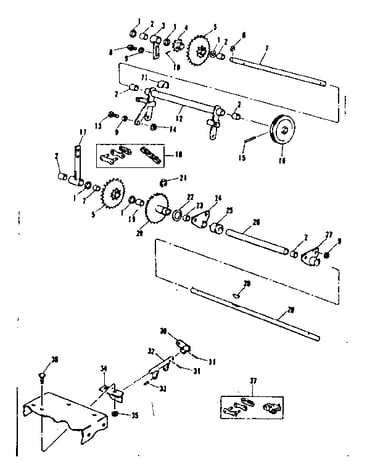 Axle support assembly